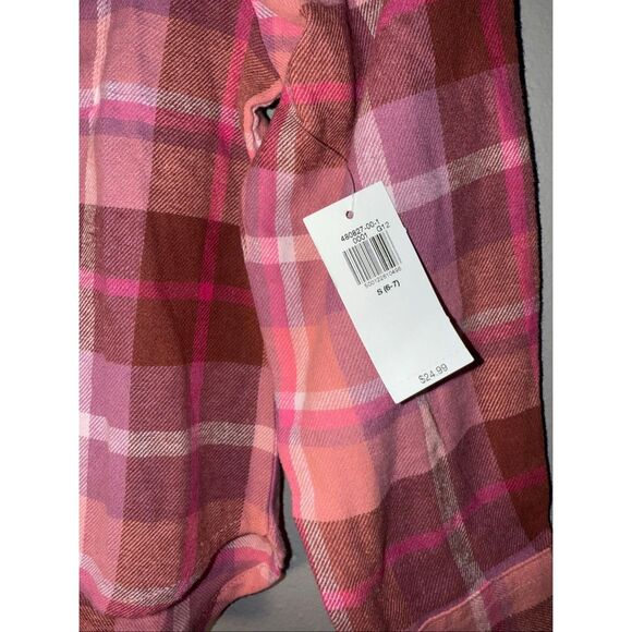 Old navy plaid button up long sleeve S (6-7) NWT #660 - Picture 3 of 7